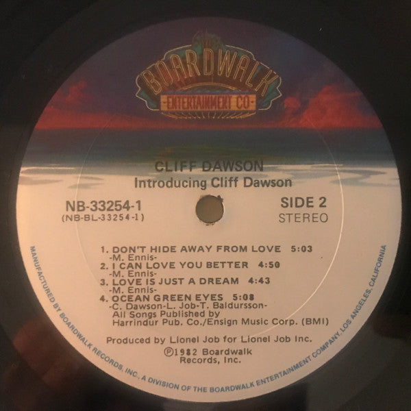 Cliff Dawson : Cliff Dawson (LP, Album)