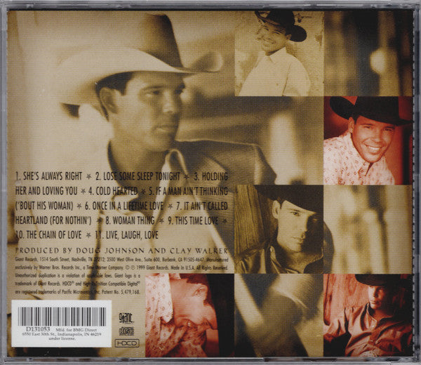 Clay Walker : Live, Laugh, Love (HDCD, Album, Club, RP)
