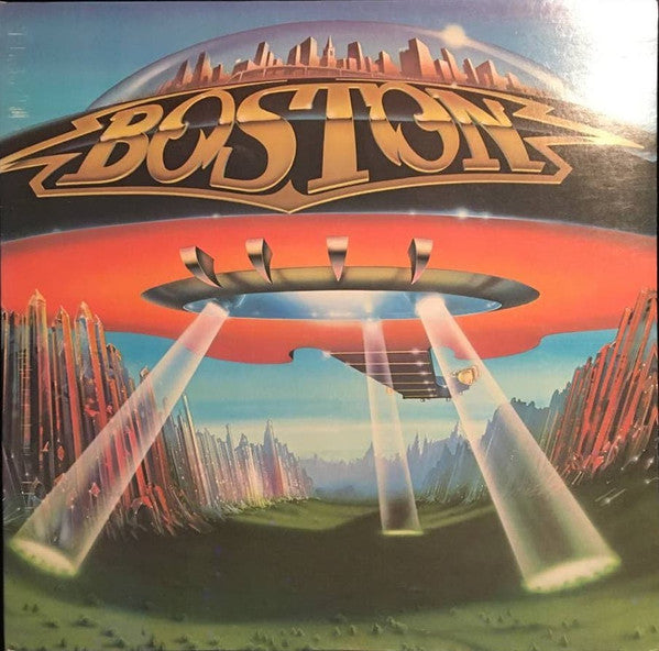 Boston : Don't Look Back (LP, Album, RE, RP)