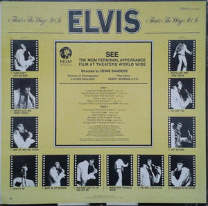 Elvis Presley : That's The Way It Is (LP, Album, RE)