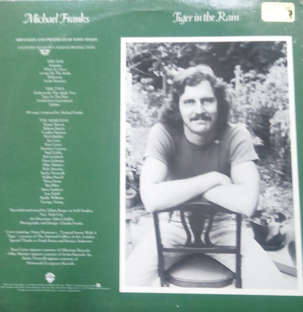 Michael Franks : Tiger In The Rain (LP, Album, Win)