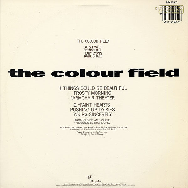 The Colour Field* : The Colour Field (LP, MiniAlbum)