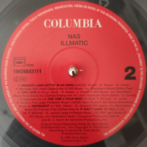 Nas : Illmatic (LP, Album, Ltd, RE, RP, Cle)
