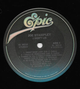 Joe Stampley : I Don't Lie (LP, Album)