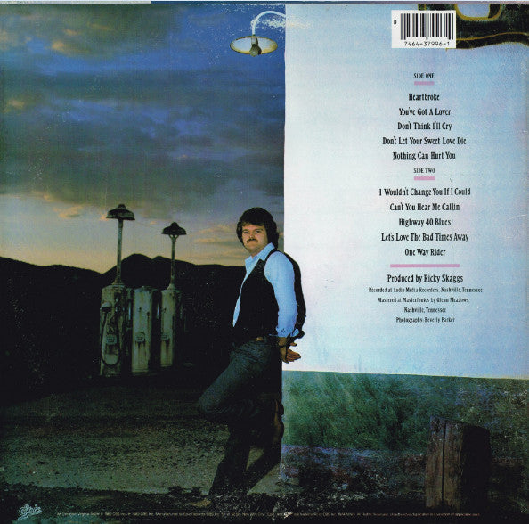 Ricky Skaggs : Highways & Heartaches (LP, Album, Car)