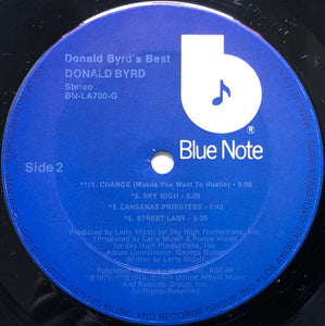 洋楽 Donald Byrd The Best Of Vinyl 2LP 18121042-