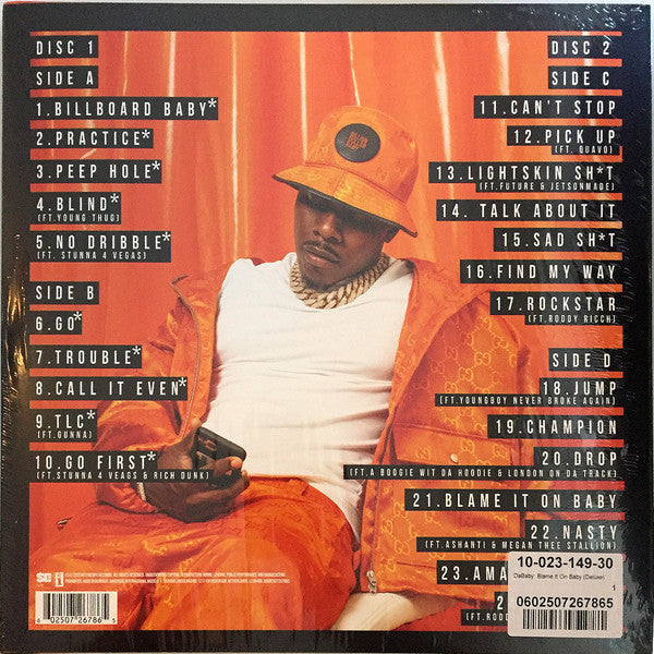 DaBaby : Blame It On Baby (2xLP, Album, Dlx)