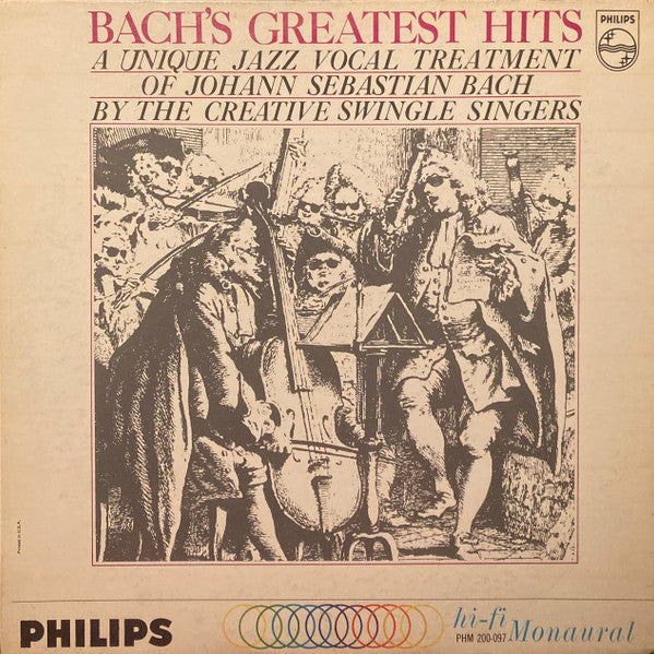 Swingle Singers* : Bach's Greatest Hits (LP, Mono)
