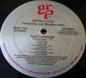 Spyro Gyra Featuring Jay Beckenstein : Fast Forward (LP, Album)