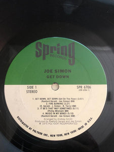 Joe Simon : Get Down (LP, Album)