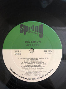 Joe Simon : Get Down (LP, Album)