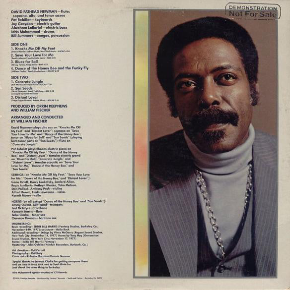 David Fathead Newman* : Concrete Jungle (LP, Album)