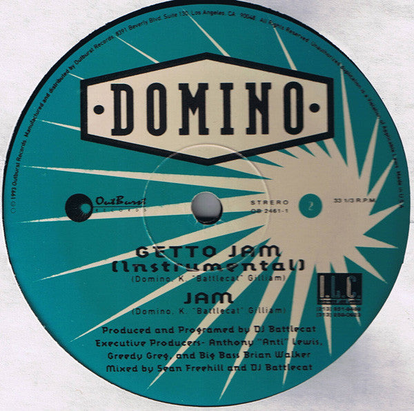 Domino : Getto Jam (12")