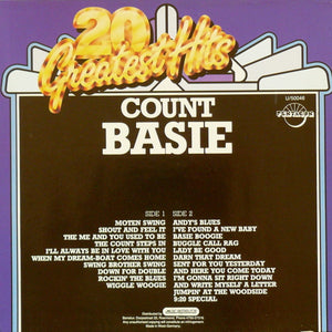 Count Basie : 20 Greatest Hits (LP, Comp)
