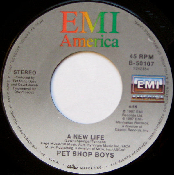 Pet Shop Boys With Dusty Springfield : What Have I Done To Deserve This? (7", Single, Styrene, All)