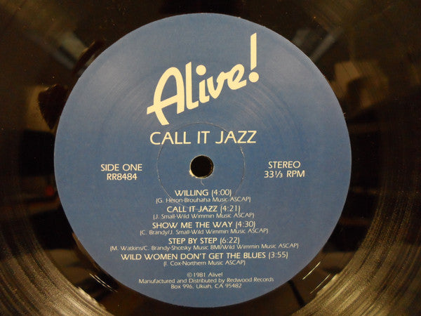 Alive! : Call It Jazz (LP, Album)