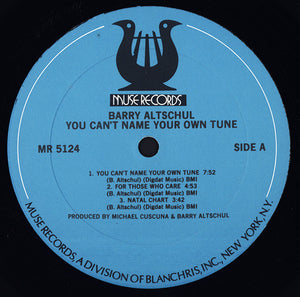 Barry Altschul : You Can't Name Your Own Tune (LP, Album)