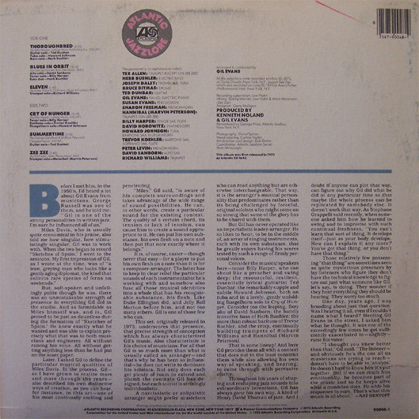 Gil Evans : Svengali (LP, Album, RE, All)