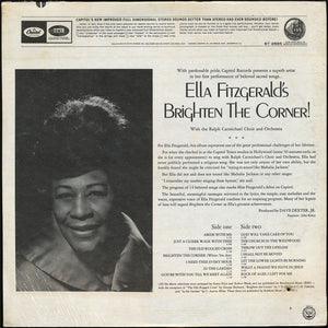 Ella Fitzgerald : Brighten The Corner (LP, Album)