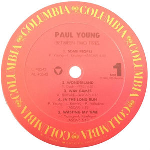 Paul Young : Between Two Fires (LP, Album, Car)