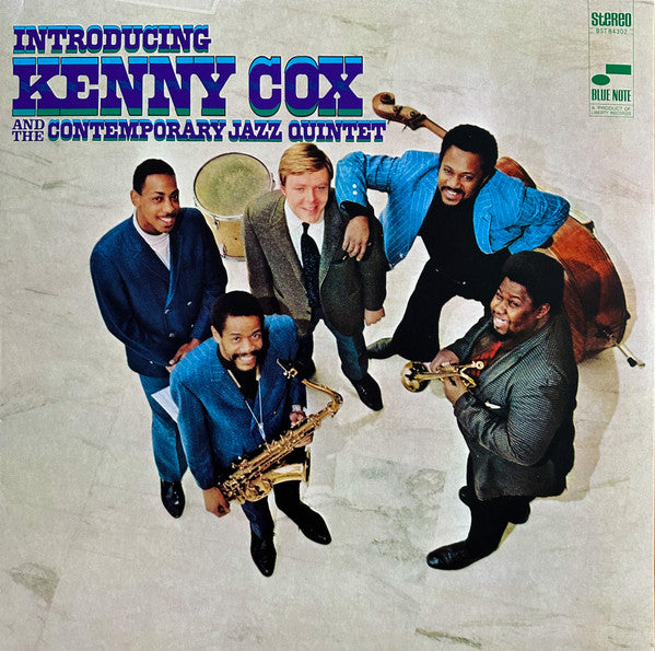 Kenny Cox And The Contemporary Jazz Quintet (2) : Introducing Kenny Cox And The Contemporary Jazz Quintet (LP, Album, RE, 180)