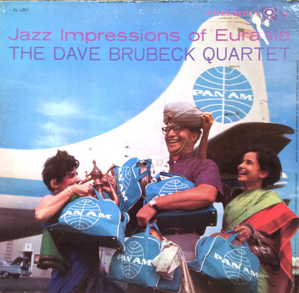 The Dave Brubeck Quartet : Jazz Impressions Of Eurasia (LP, Album, Mono)