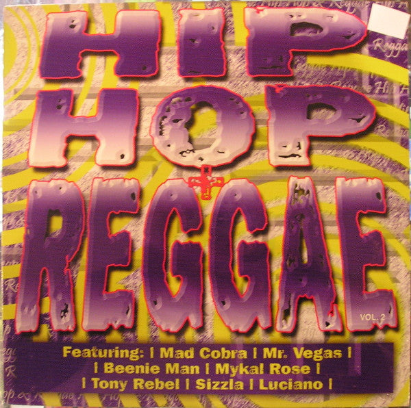 Various : Hip Hop + Reggae Vol. 2 (LP, Album)
