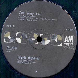 Herb Alpert : Keep Your Eye On Me (12", R -)