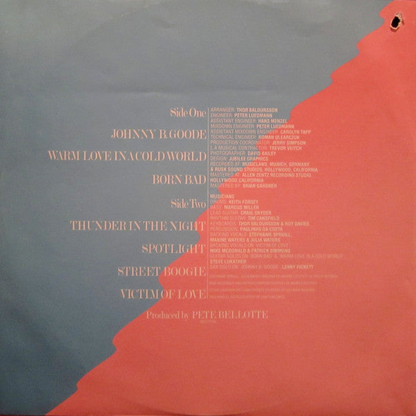 Elton John : Victim Of Love (LP, Album, Mon)