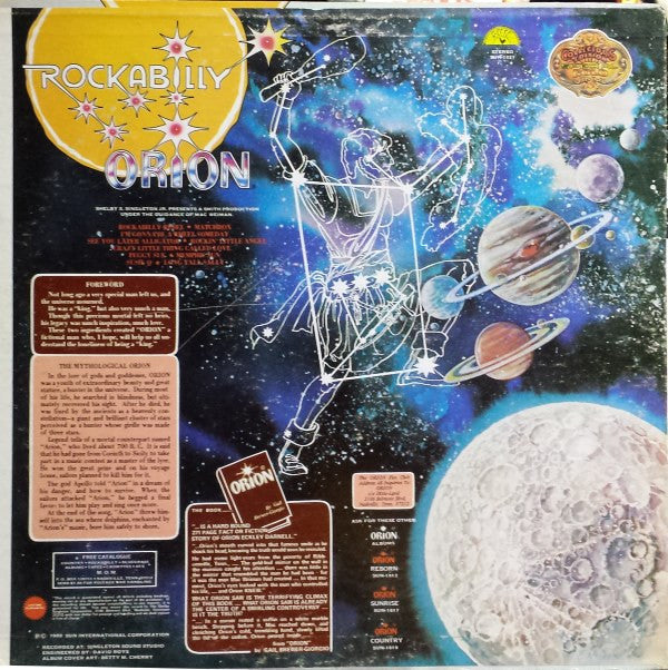 Orion (23) : Rockabilly (LP, Album, Gol)