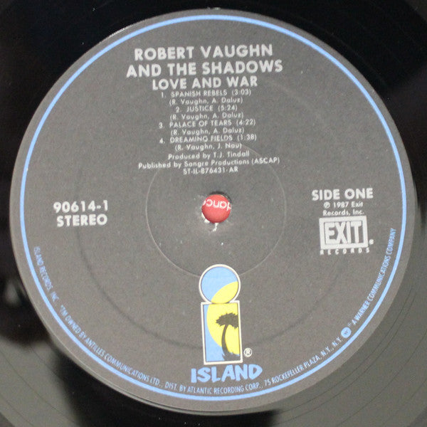 Robert Vaughn And The Shadows (5) : Love And War (LP)