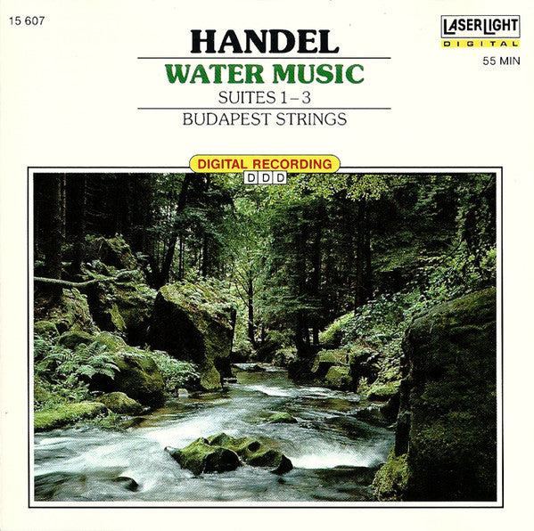 Handel*, Budapest Strings : Water Music (Suites 1 - 3) (CD, Album)