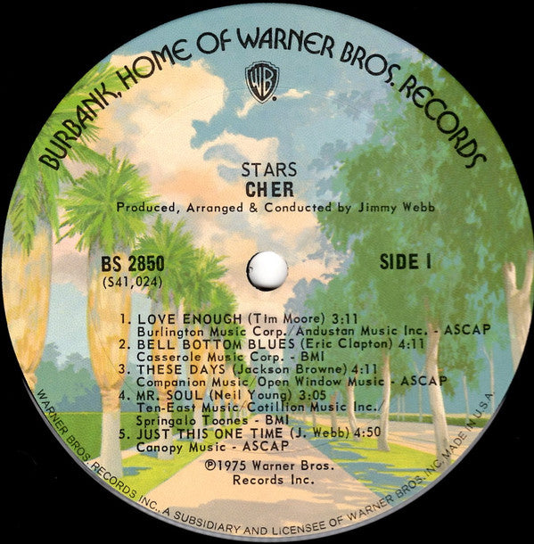 Cher : Stars (LP, Album, Pit)