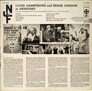 Louis Armstrong And Eddie Condon : At Newport (LP, Album)