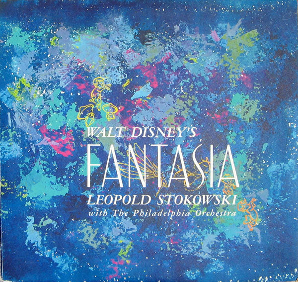 Leopold Stokowski With The Philadelphia Orchestra : Walt Disney's Fantasia (3xLP, Mono, Gat)