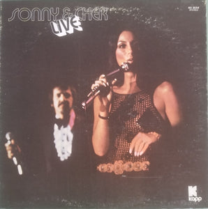 Sonny & Cher : Sonny & Cher Live (LP, RP, Gat)