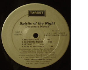 Spirits Of The Night : Desperate Moods (LP, Album)