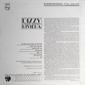 Dizzy Gillespie : Dizzy On The French Riviera (LP, Album)