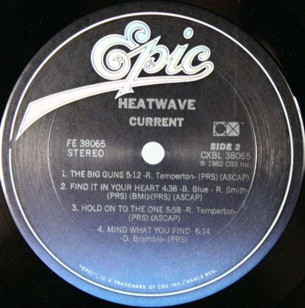 Heatwave : Current (LP, Album, CX )