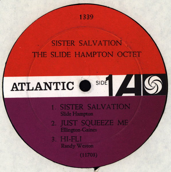 Slide Hampton Octet : Sister Salvation (LP, Album, Mono)