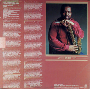 Arthur Blythe : Lenox Avenue Breakdown (LP, Album, Promo)