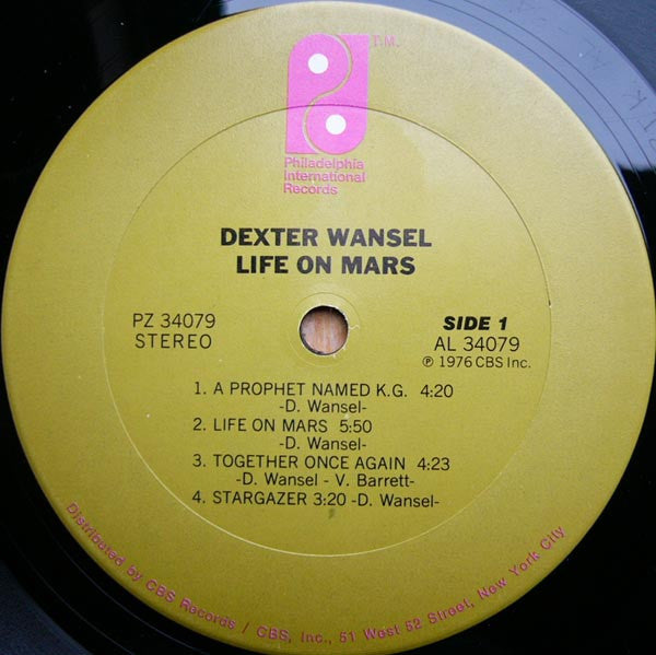 Dexter Wansel : Life On Mars (LP, Album, Ter)