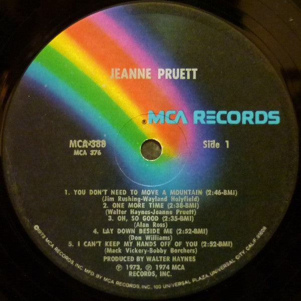 Jeanne Pruett : Jeanne Pruett (LP, Album)