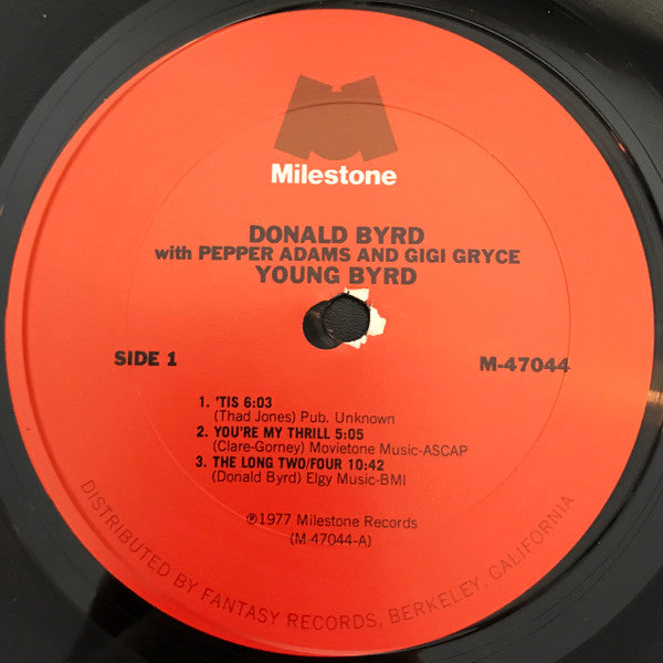 Donald Byrd With Pepper Adams And Gigi Gryce : Young Byrd (2xLP, Comp, Mono, Gat)