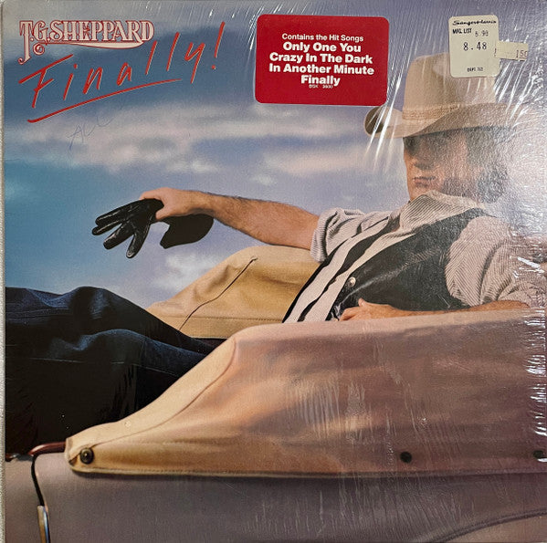 T.G. Sheppard : Finally! (LP, Album, Jac)