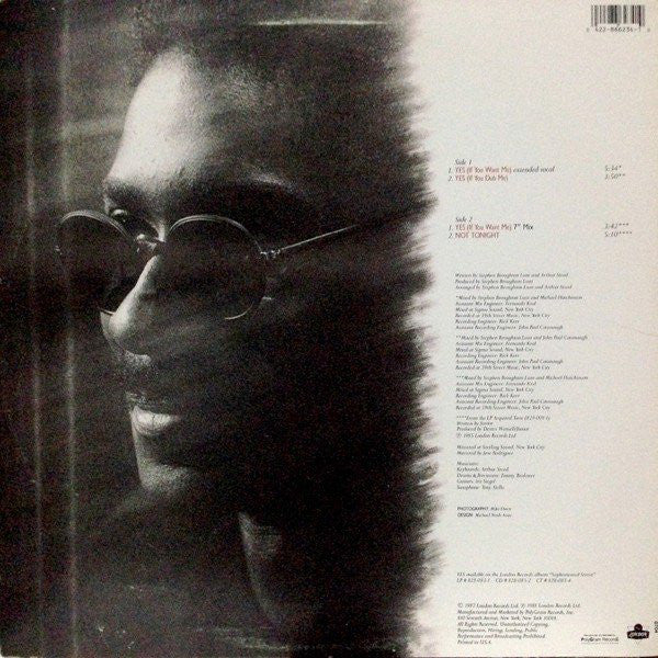 Junior (2) : Yes... (If You Want Me) (12")