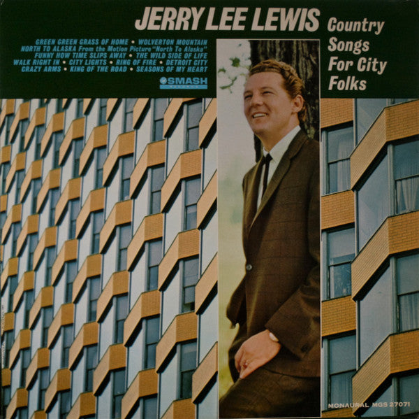Jerry Lee Lewis : Country Songs For City Folks (LP, Album, Mono)