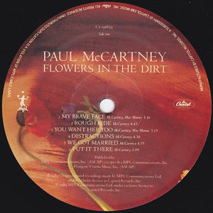 Paul McCartney : Flowers In The Dirt (LP, Album, Spe)