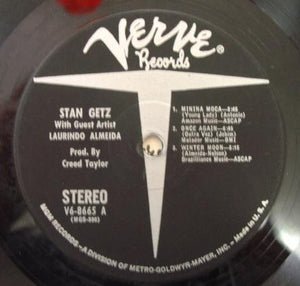 Stan Getz With Laurindo Almeida : Stan Getz With Guest Artist Laurindo Almeida (LP, Album, Gat)