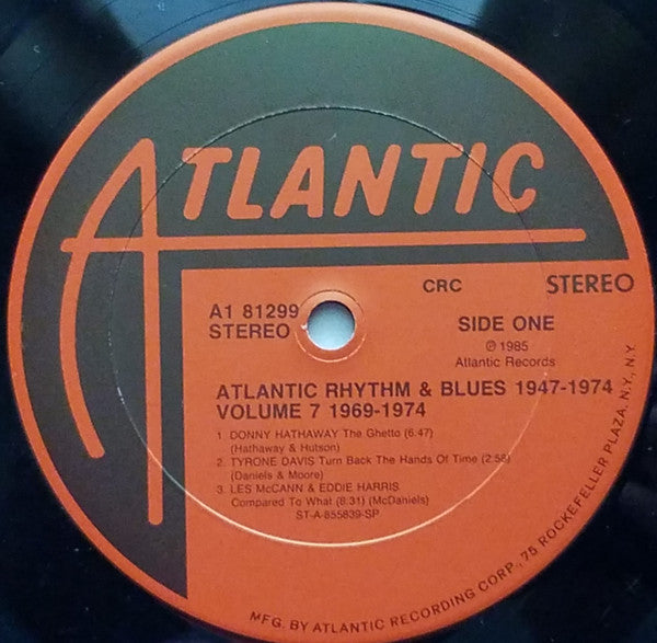 Various : Atlantic Rhythm & Blues 1947-1974, Volume 7 1969-1974 (2xLP, Comp, Club, Gat)